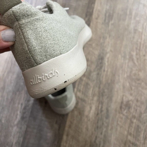 Allbirds Mint Green Wool Runners Size 7 - Picture 9 of 9